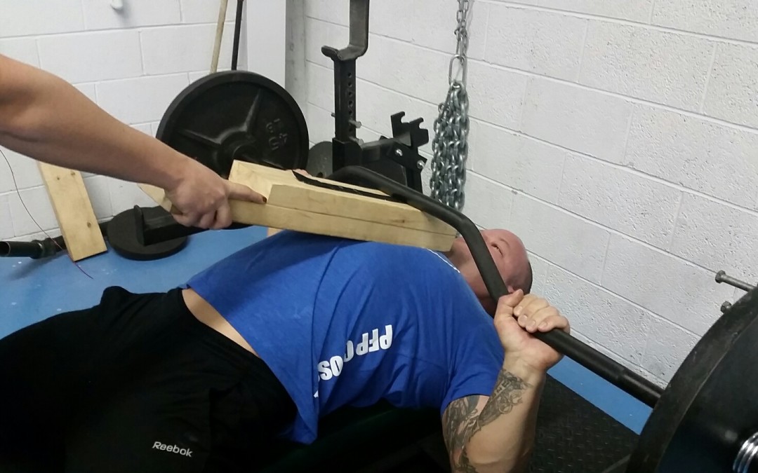 Bench Press with a 1″ Deficit